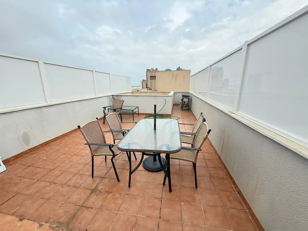 Terrace of Attic for rent in Torrevieja  with Heating, Furnished and TV