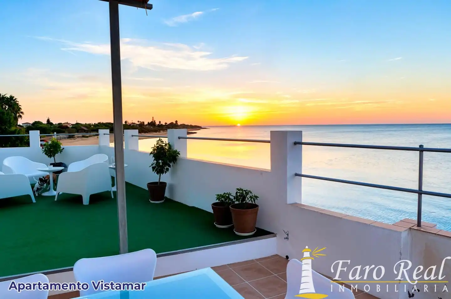 Terraza de Casa o chalet en venta en Chipiona con Aire acondicionado, Calefacción y Jardín privado