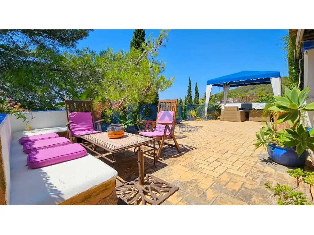 Jardí de Casa o xalet de lloguer en Sant Joan de Labritja amb Aire condicionat, Calefacció i Jardí privat