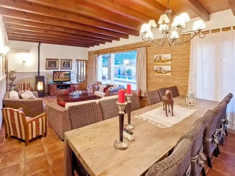 Dining room of Houses for sale in Llíber, Alicante