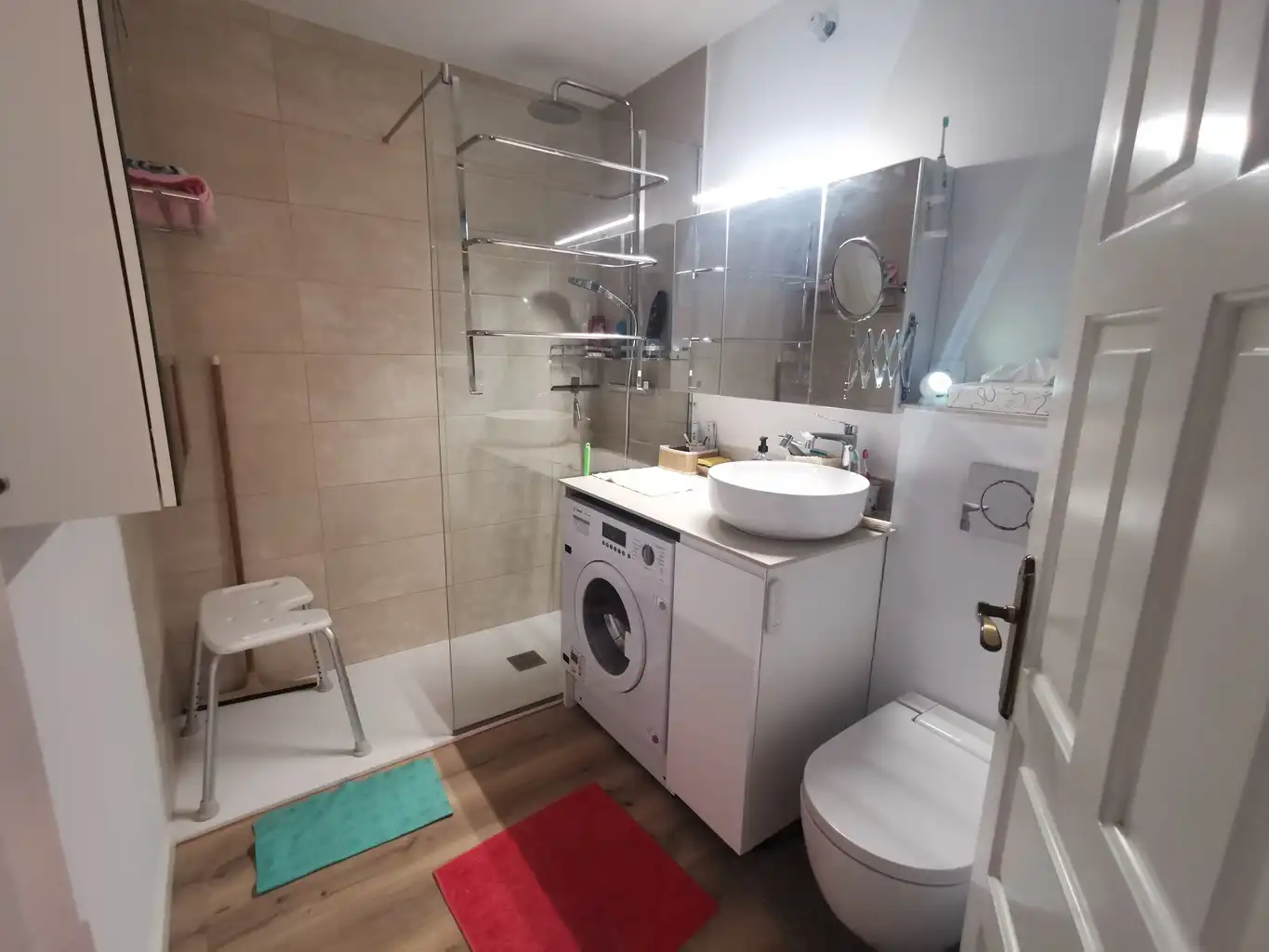 Bathroom of Flat for sale in L'Escala  with Terrace, Furnished and Oven