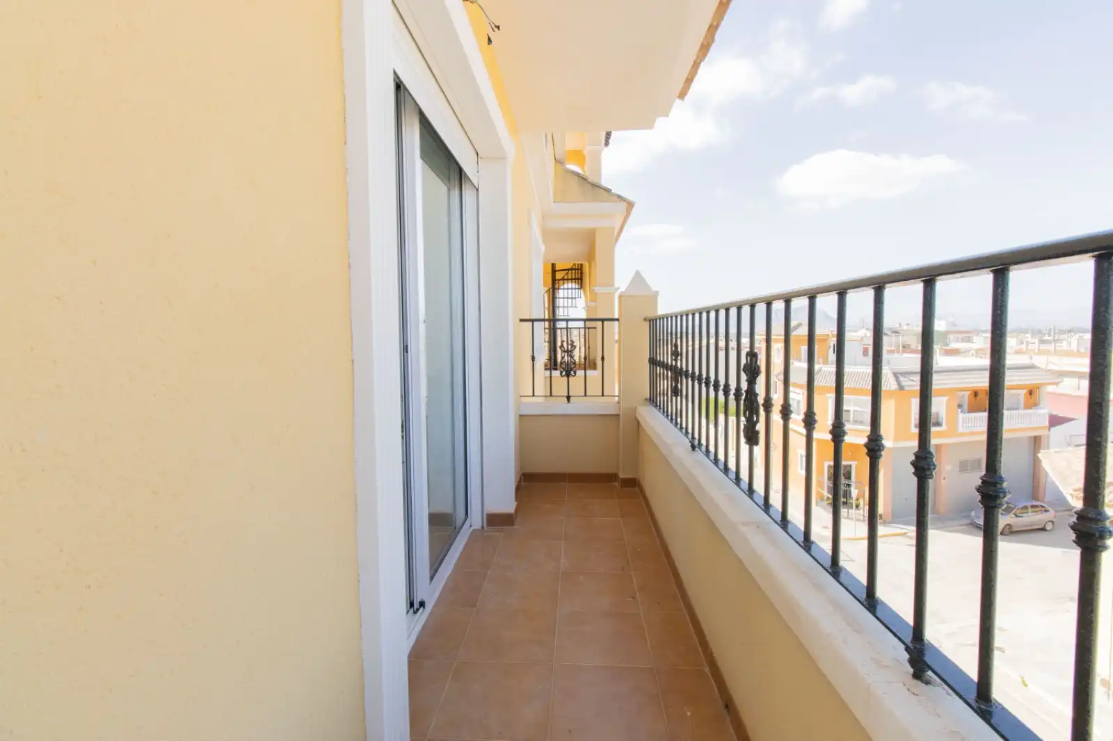 Balcony of Flat for rent in Algorfa  with Furnished