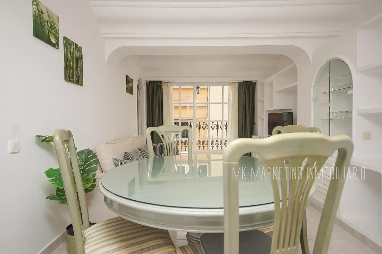 Comedor de Piso de alquiler en Las Palmas de Gran Canaria con Terraza, Amueblado y Balcón