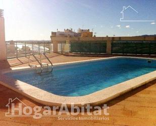 Swimming pool of Flat for sale in Burriana / Borriana  with Air Conditioner and Terrace