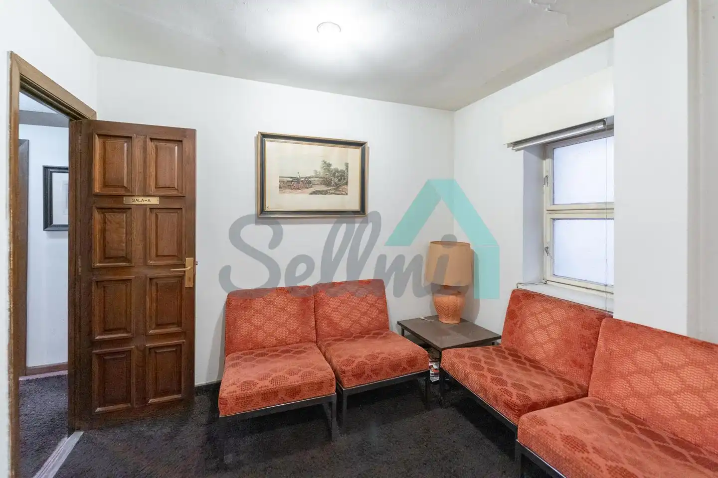 Sala de estar de Piso en venta en Oviedo  con Calefacción y Parquet