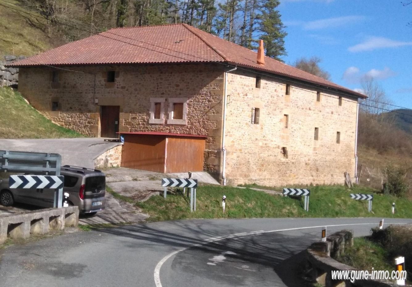 Vista exterior de Casa o xalet en venda en Zegama