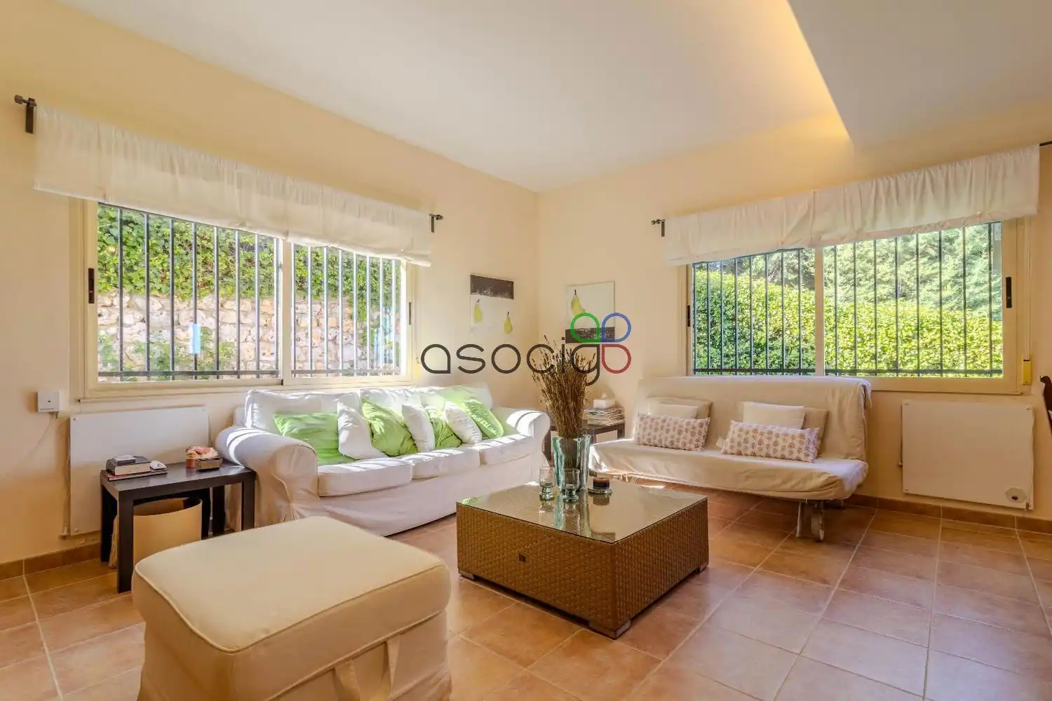 Living room of Houses for sale in Guadalajara Capital  with Air Conditioner, Heating and Terrace