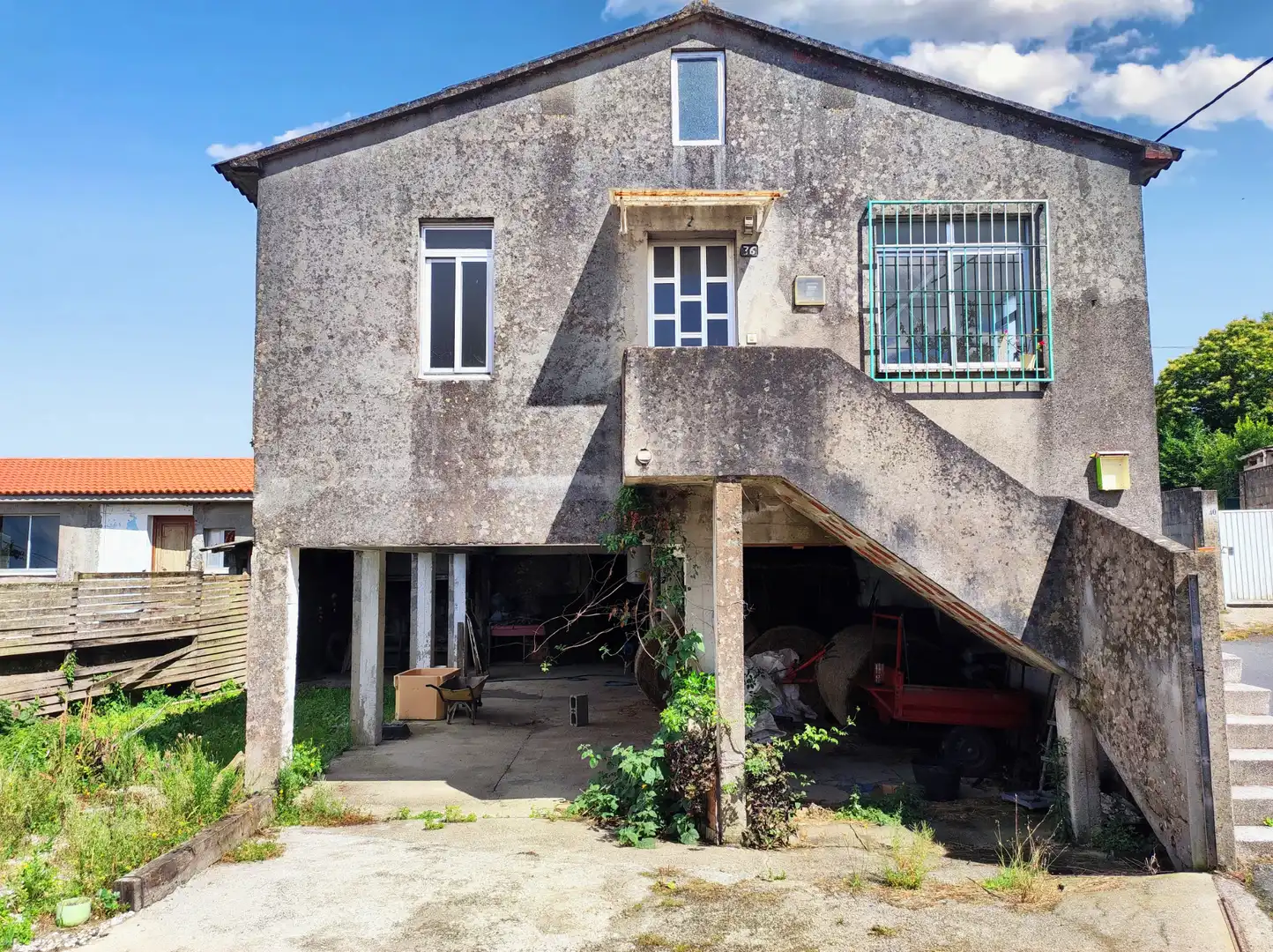 Vista exterior de Casa o chalet en venta en Carral con Jardín privado y Terraza