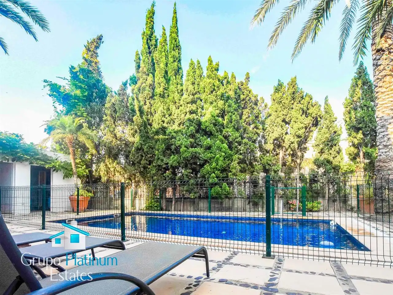 Piscina de Casa o xalet en venda en Águilas amb Aire condicionat, Jardí privat i Piscina