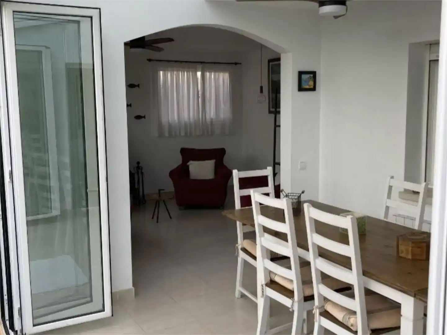 Menjador de Casa adosada en venda en Torredembarra amb Jardí privat, Traster i Balcó