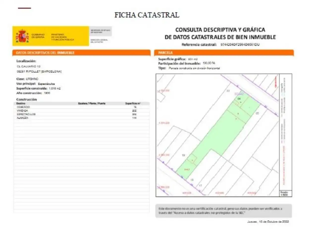 Wohnbaugrundstück zum Verkauf in Calle Sant Joan, imagen 7