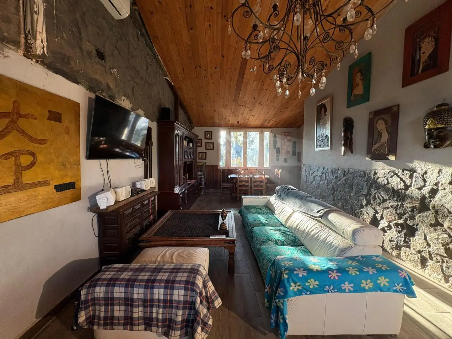 Sala de estar de Casa o chalet en venta en Pioz con Aire acondicionado, Calefacción y Jardín privado