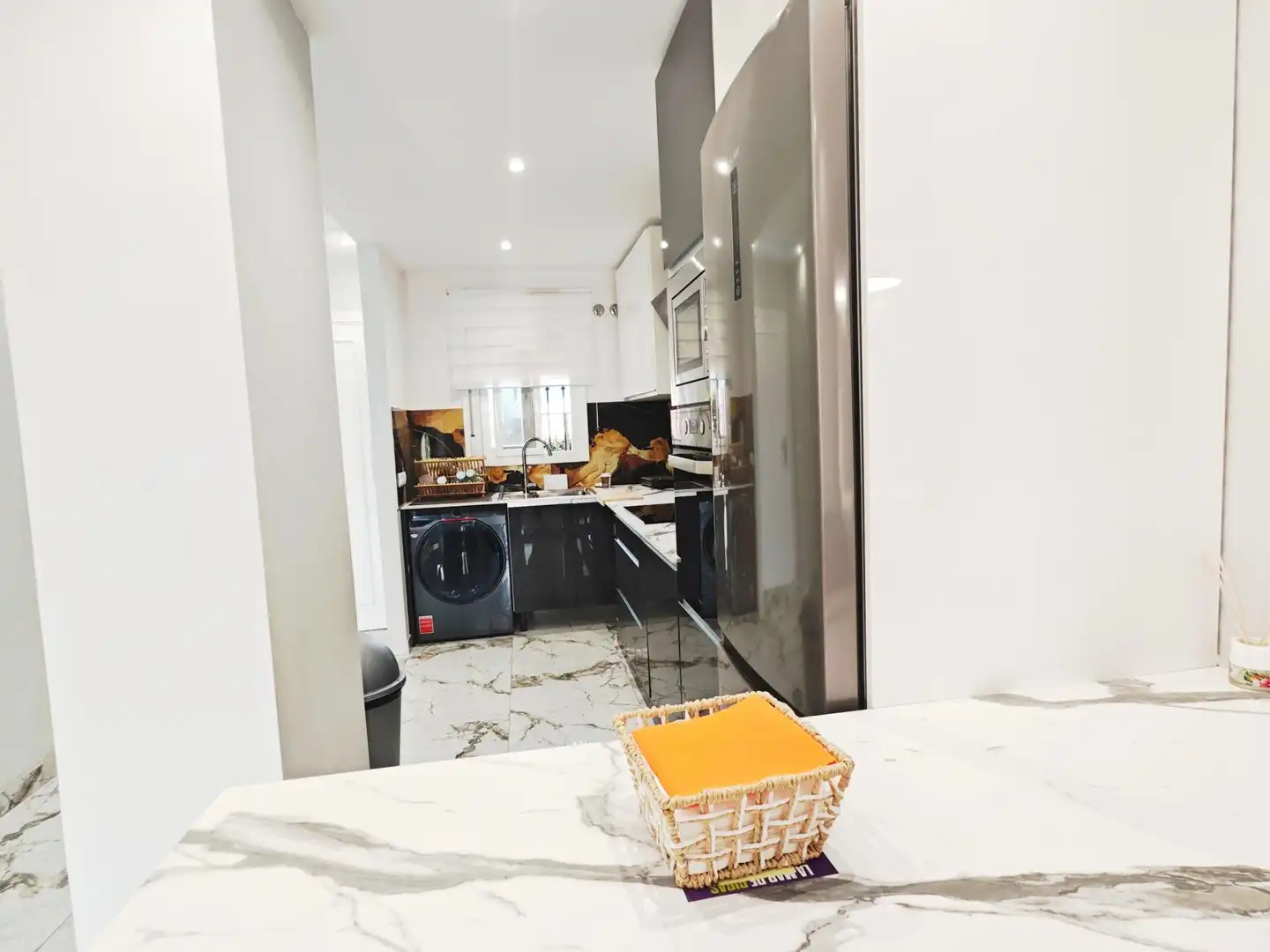 Kitchen of Ground floor for rent in Mijas  with Air Conditioner, Private garden and Terrace