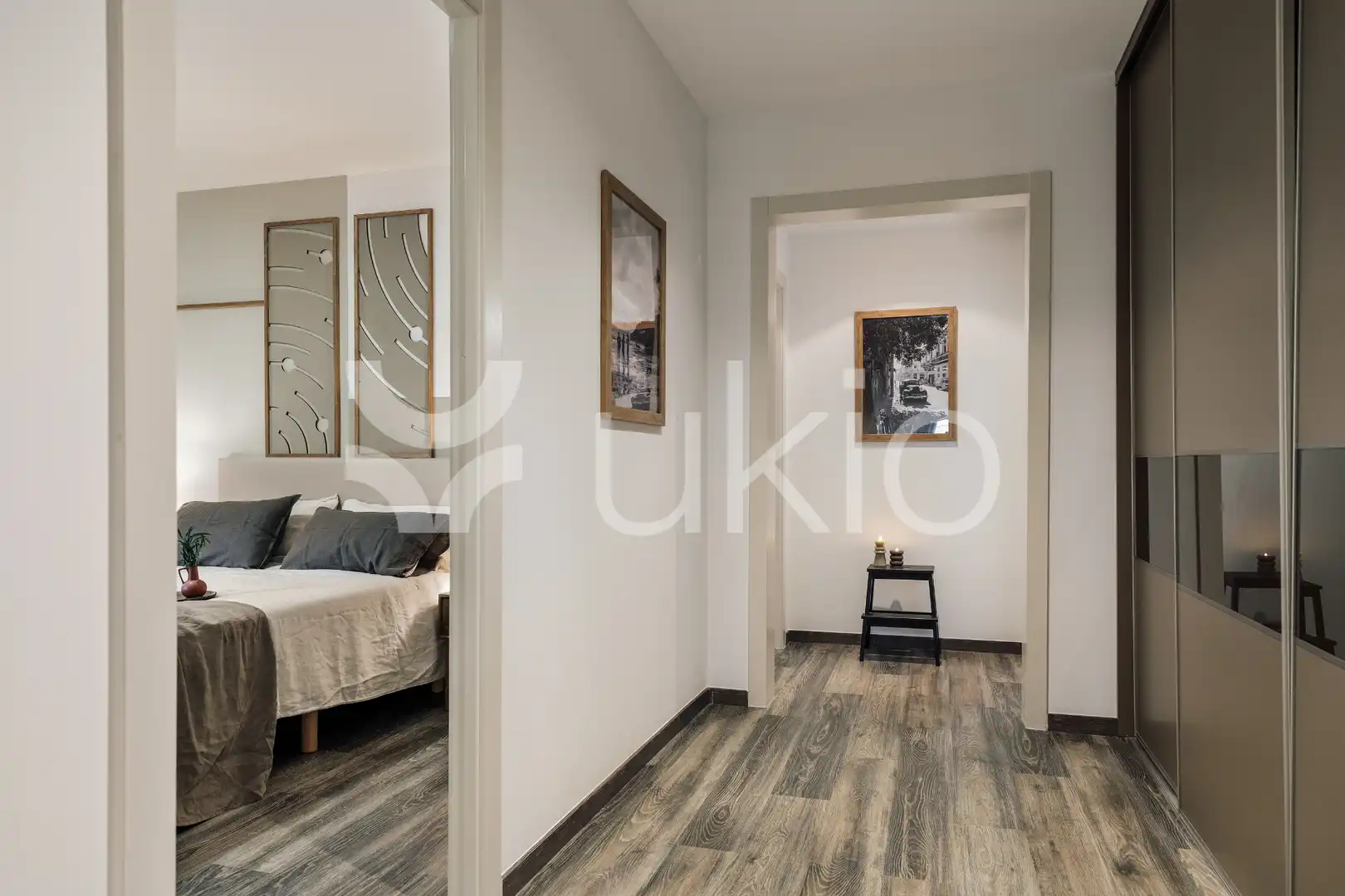 Habitación de Apartamento de alquiler en Barcelona con Aire acondicionado, Calefacción y Terraza