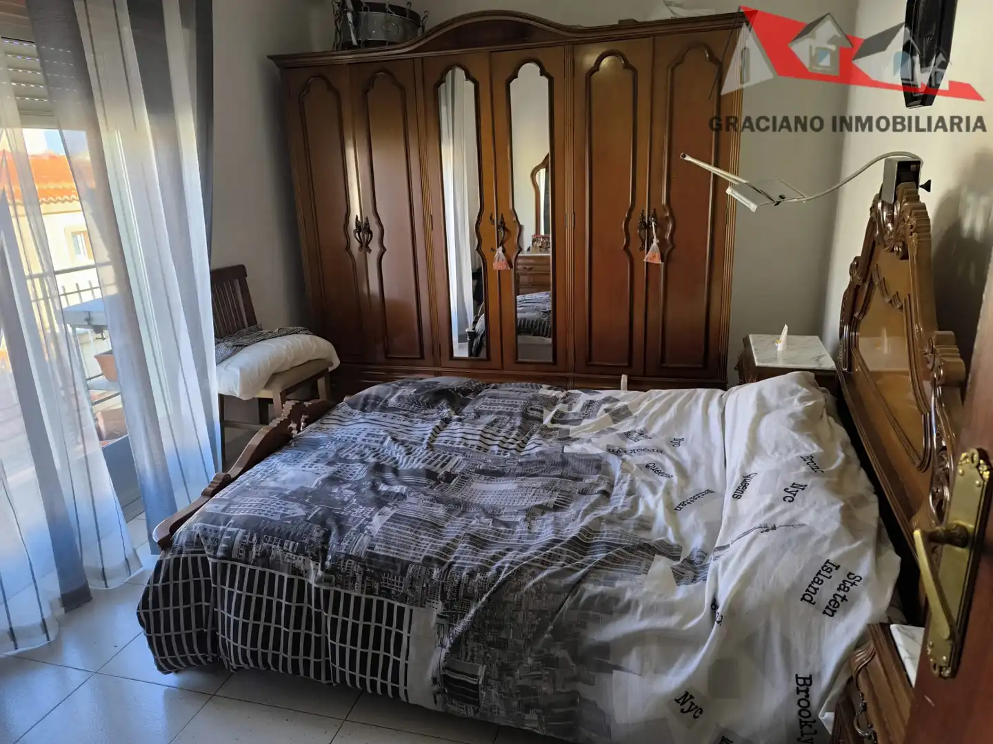 Habitación de Piso en venta en Albacete con Calefacción, Amueblado y Balcón