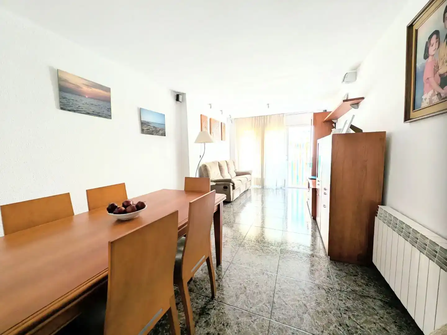 Sala de estar de Piso en venta en Santa Coloma de Gramenet con Trastero y Balcón