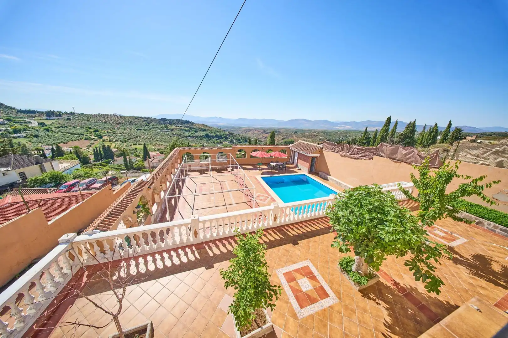 Terraza de Casa o chalet en venta en Nívar con Jardín privado, Terraza y Trastero