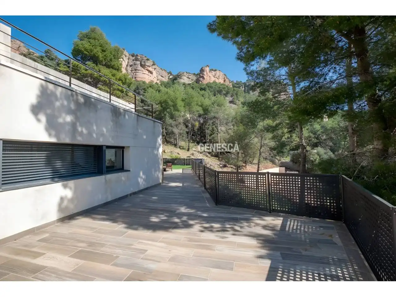 Terraza de Casa o chalet en venta en Matadepera con Aire acondicionado, Calefacción y Jardín privado