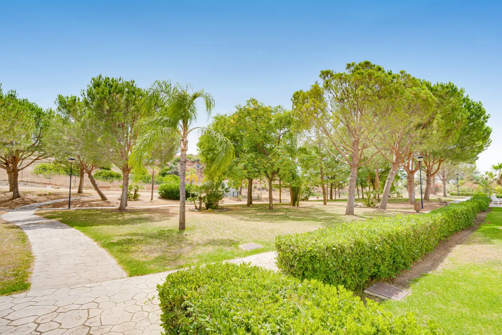 Jardí de Àtic en venda en Marbella amb Aire condicionat, Terrassa i Piscina