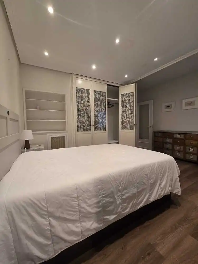 Bedroom of Flat for sale in Ferrol  with Heating, Terrace and Storage room