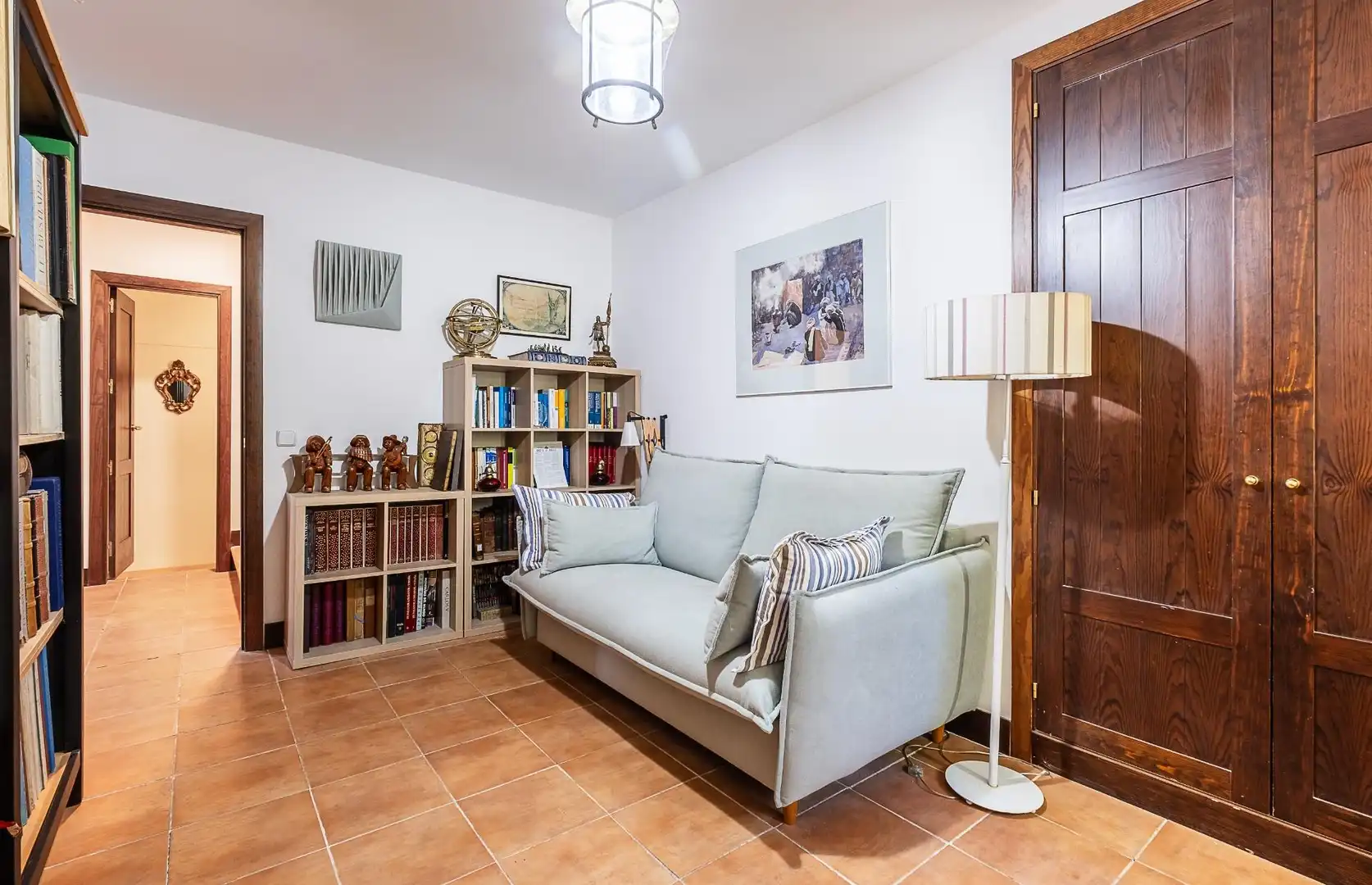 Sala d'estar de Casa o xalet en venda en Guadarrama amb Aire condicionat, Calefacció i Jardí privat