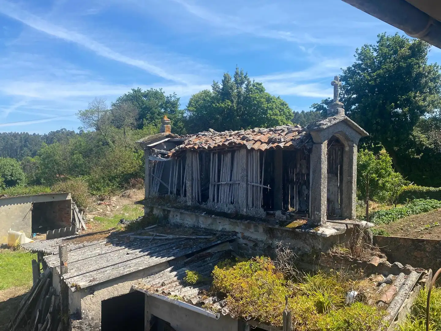 Vista exterior de Casa adosada en venta en Paderne con Jardín privado, Terraza y Trastero