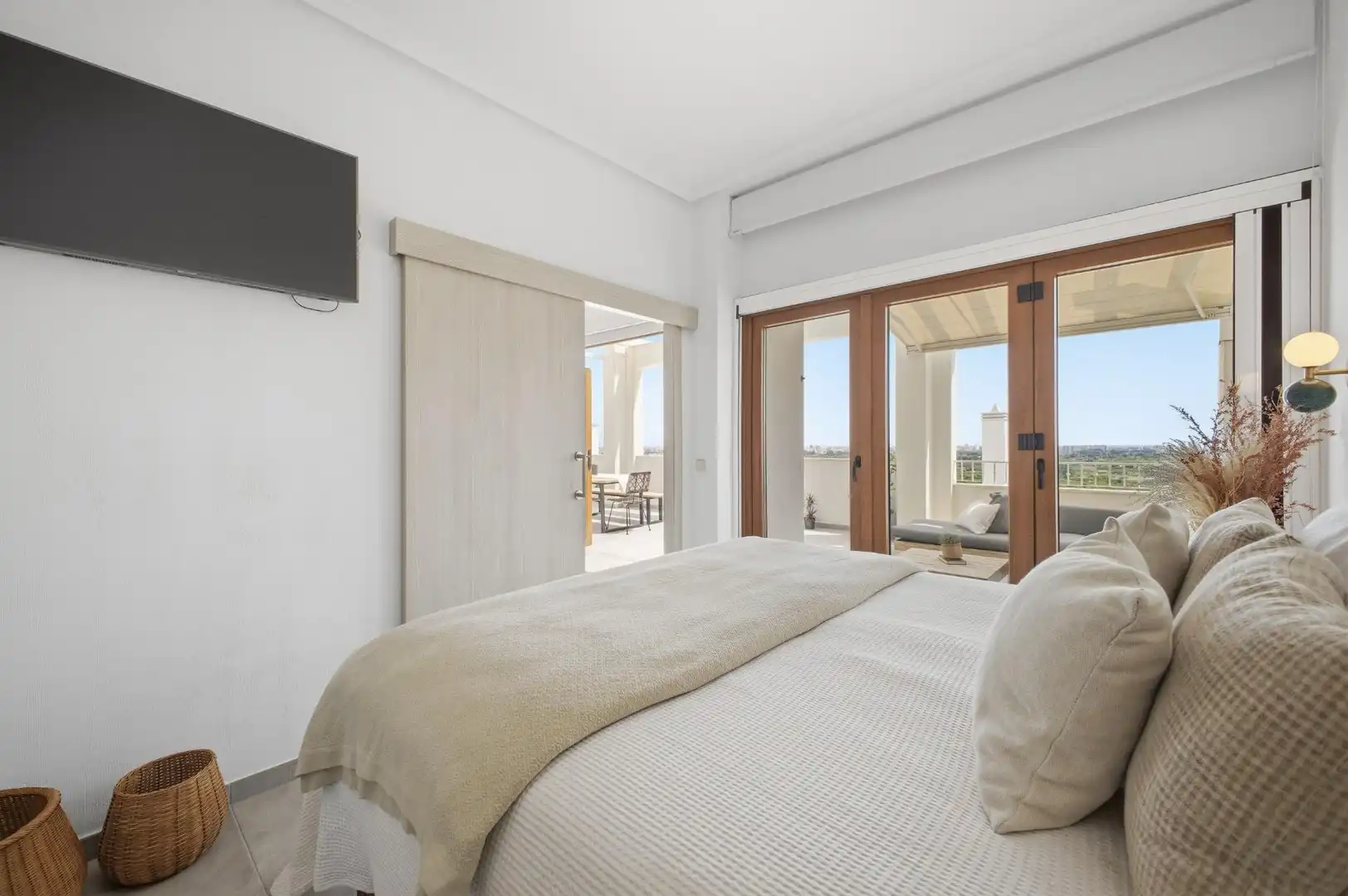 Habitación de Ático en venta en Xeresa con Aire acondicionado, Jardín privado y Terraza