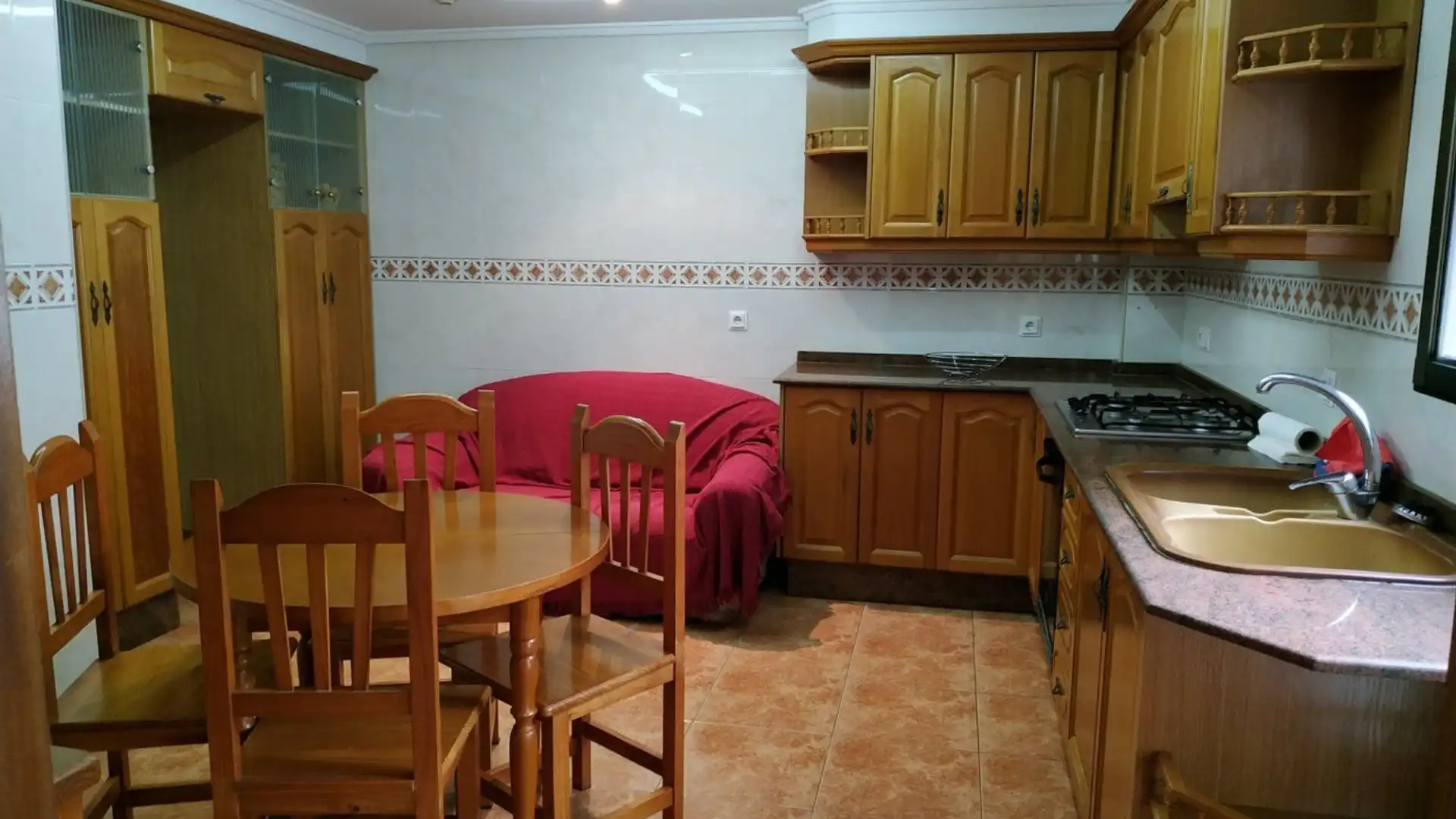 Cocina de Piso de alquiler en Almàssera con Terraza