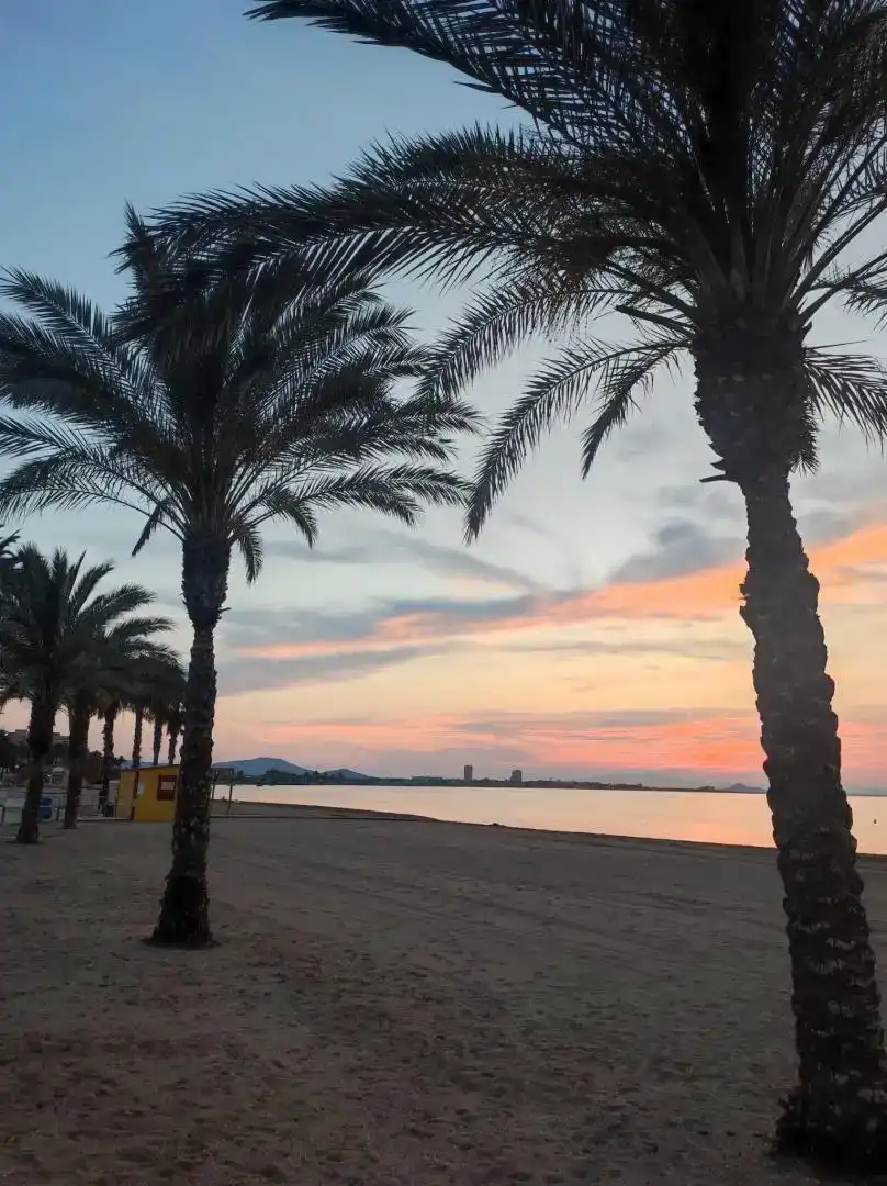 Außenansicht von Maisonette zur Miete in Cartagena mit Klimaanlage und Schwimmbad