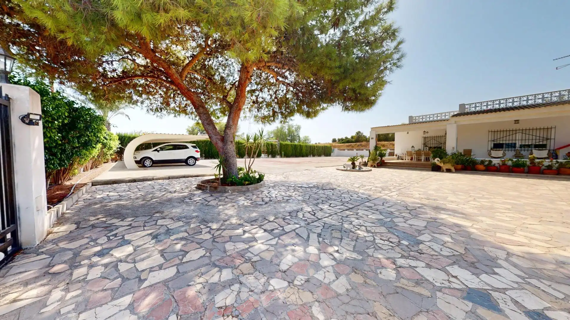 Exterior view of Houses for sale in Elche / Elx  with Air Conditioner, Private garden and Terrace
