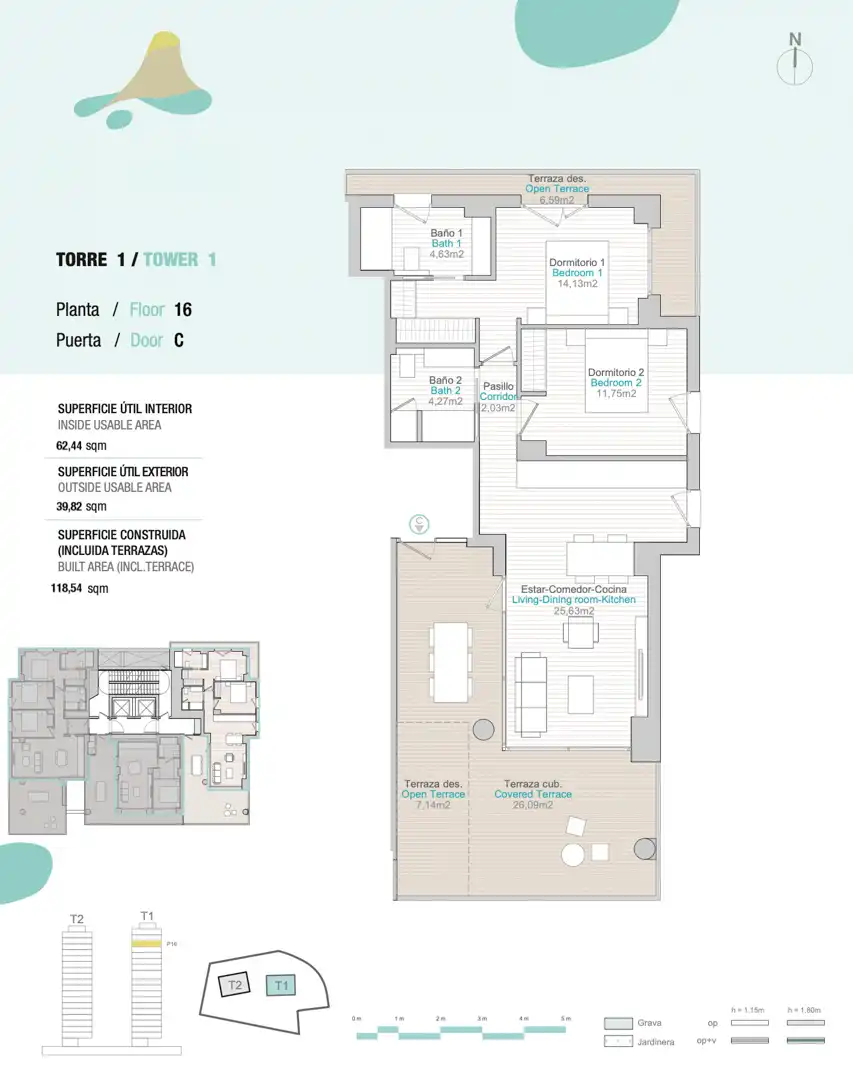 Apartamento en venta en Zona Pueblo, imagen 2