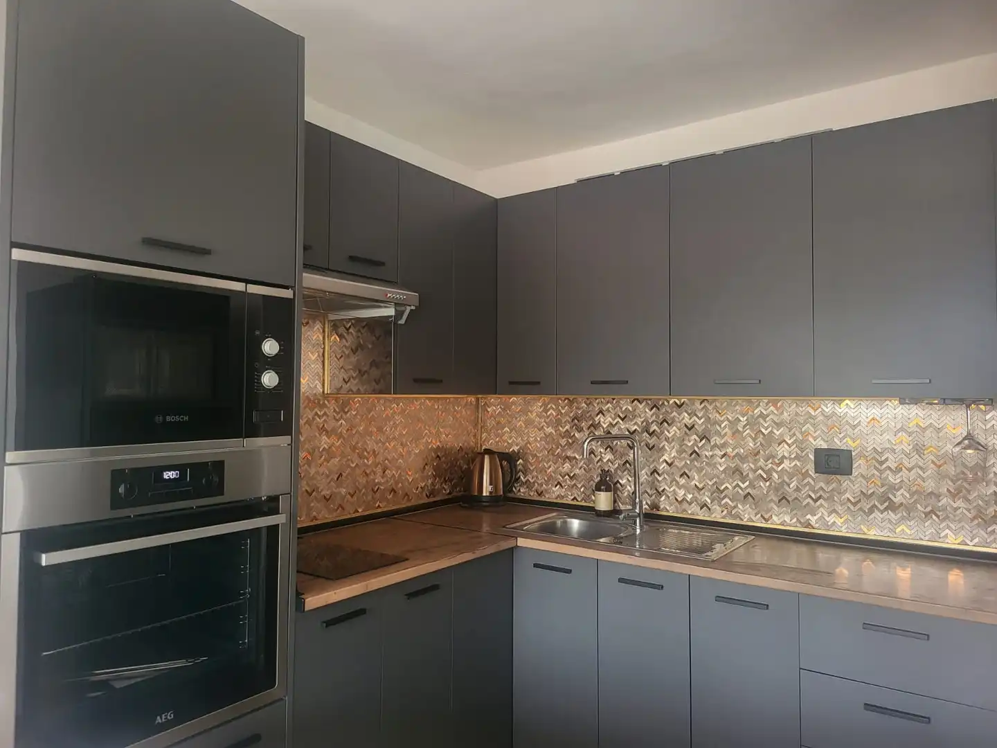 Cocina de Piso en venta en Los Realejos con Terraza, Amueblado y Horno