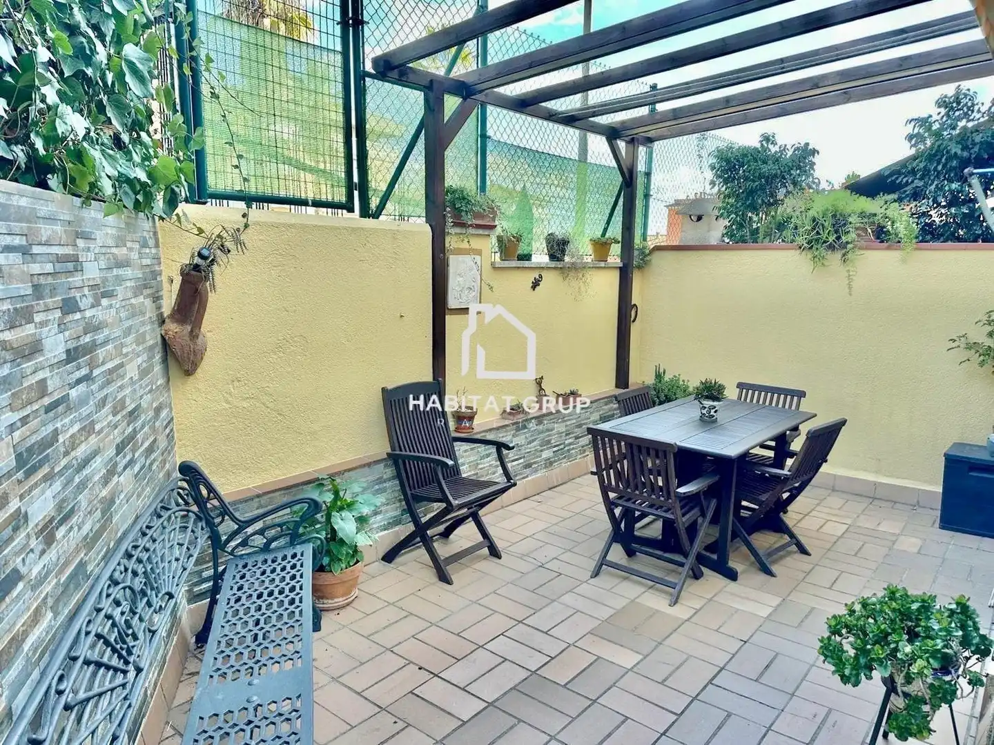 Terrassa de Casa adosada en venda en Lloret de Mar amb Aire condicionat, Calefacció i Jardí privat