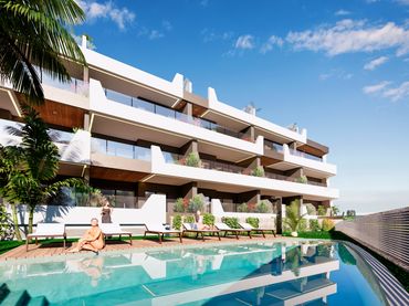 Wohnung mit Pool zum Verkauf in Benijófar