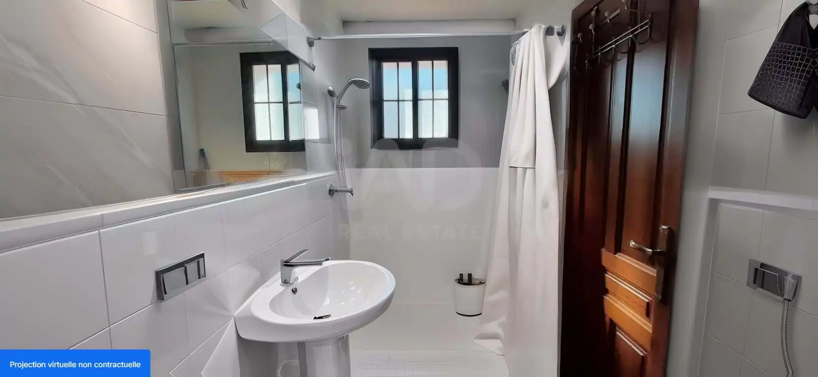 Baño de Casa o chalet en venta en Las Navas de la Concepción con Aire acondicionado y Terraza