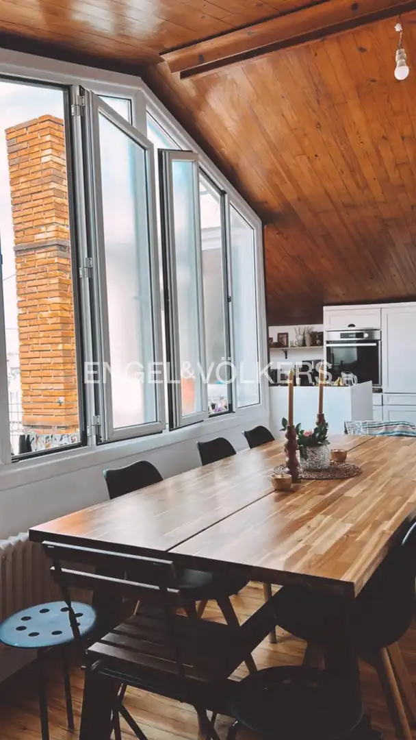 Esszimmer von Maisonette zum Verkauf in Donostia - San Sebastián  mit Heizung
