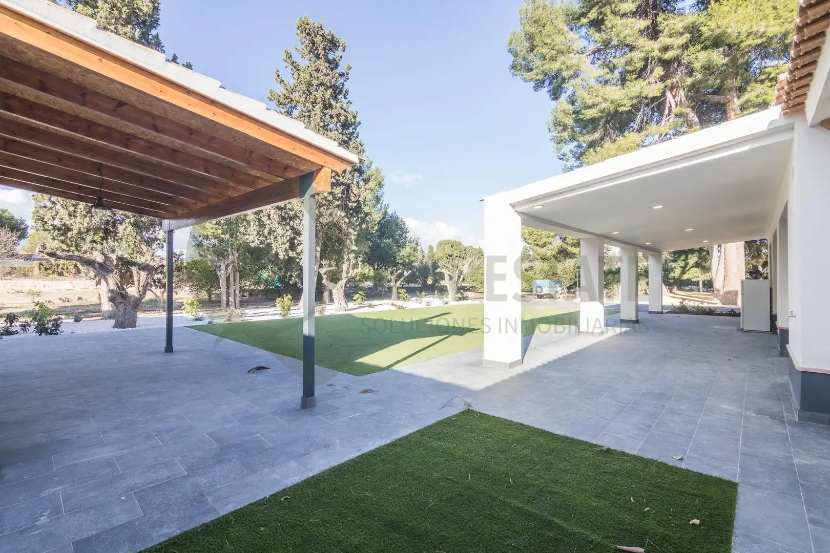 Terraza de Casa o chalet en venta en Mutxamel con Calefacción, Jardín privado y Terraza