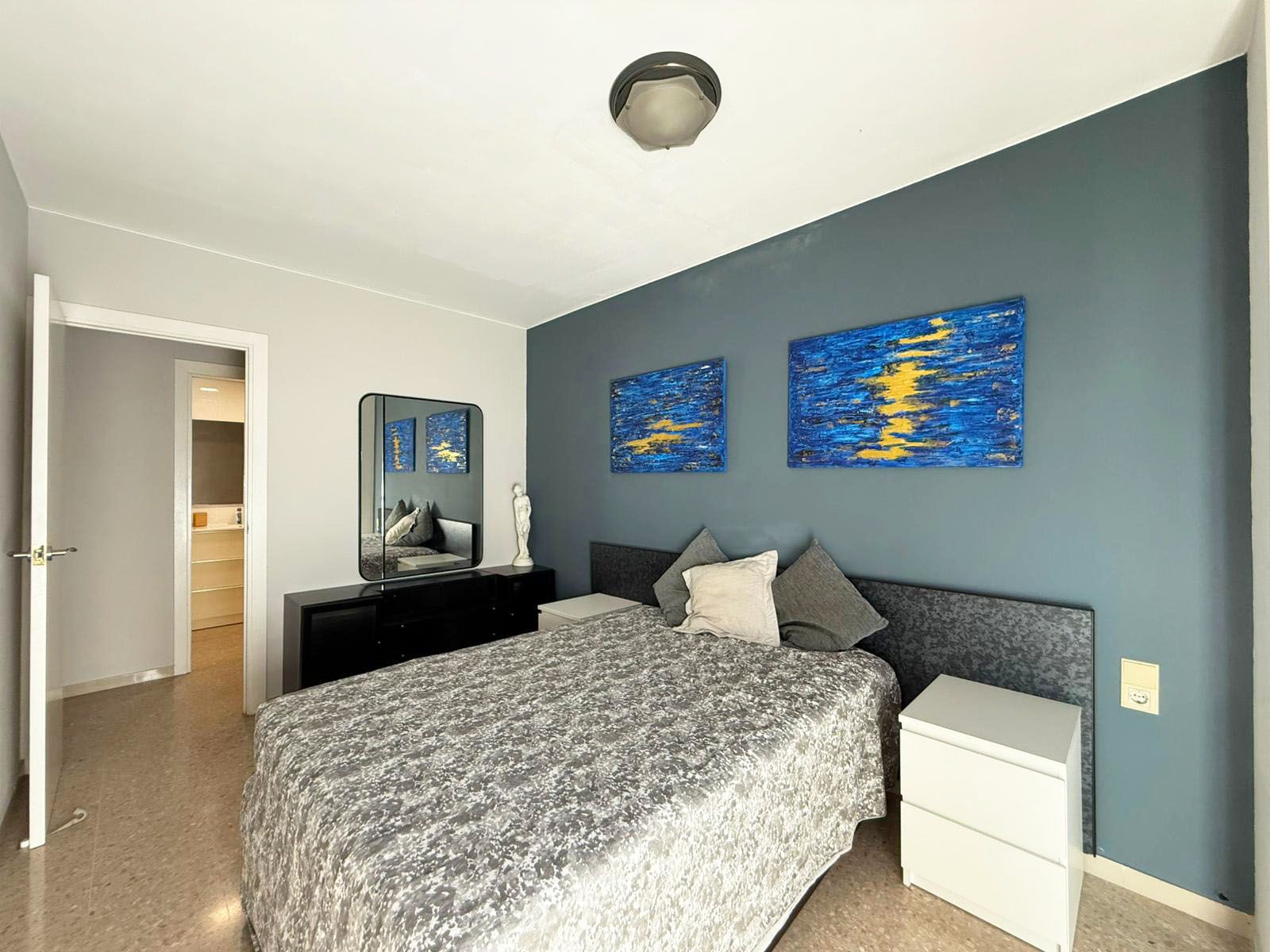Bedroom of Flat for sale in  Barcelona Capital  with Heating and Balcony