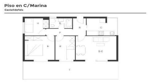 Photo 5 of Flat for sale in Passeig de la Marina, 97, La Pineda, Barcelona