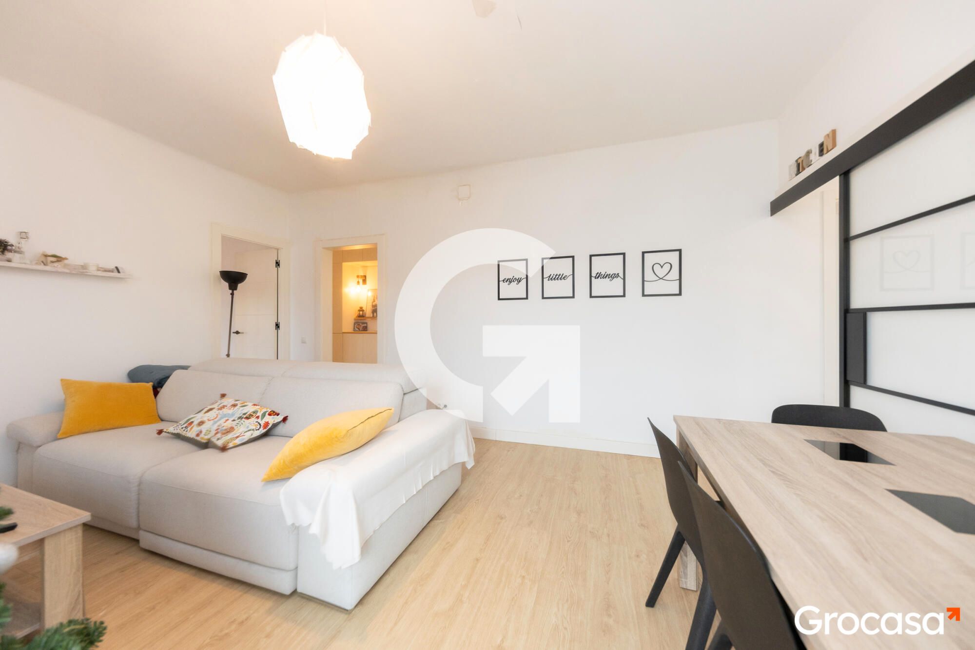 Living room of Flat for sale in Castelldefels  with Air Conditioner, Balcony and Internet