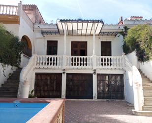 Exterior view of House or chalet for sale in  Valencia Capital  with Terrace and Swimming Pool
