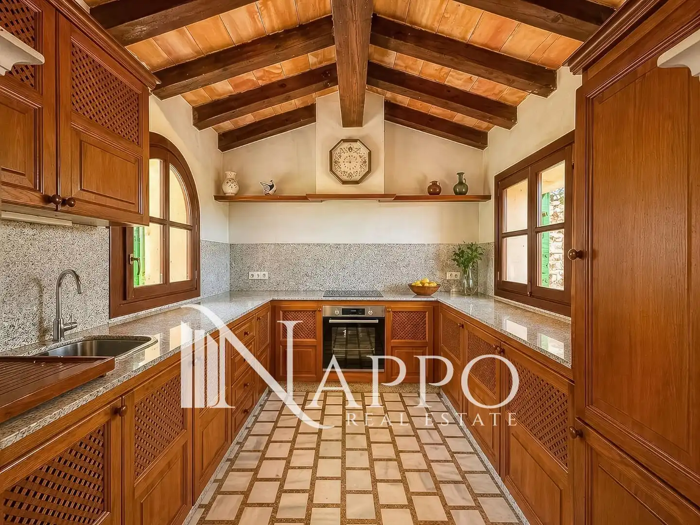 Kitchen of Houses for sale in Sóller  with Air Conditioner, Storage room and Swimming Pool