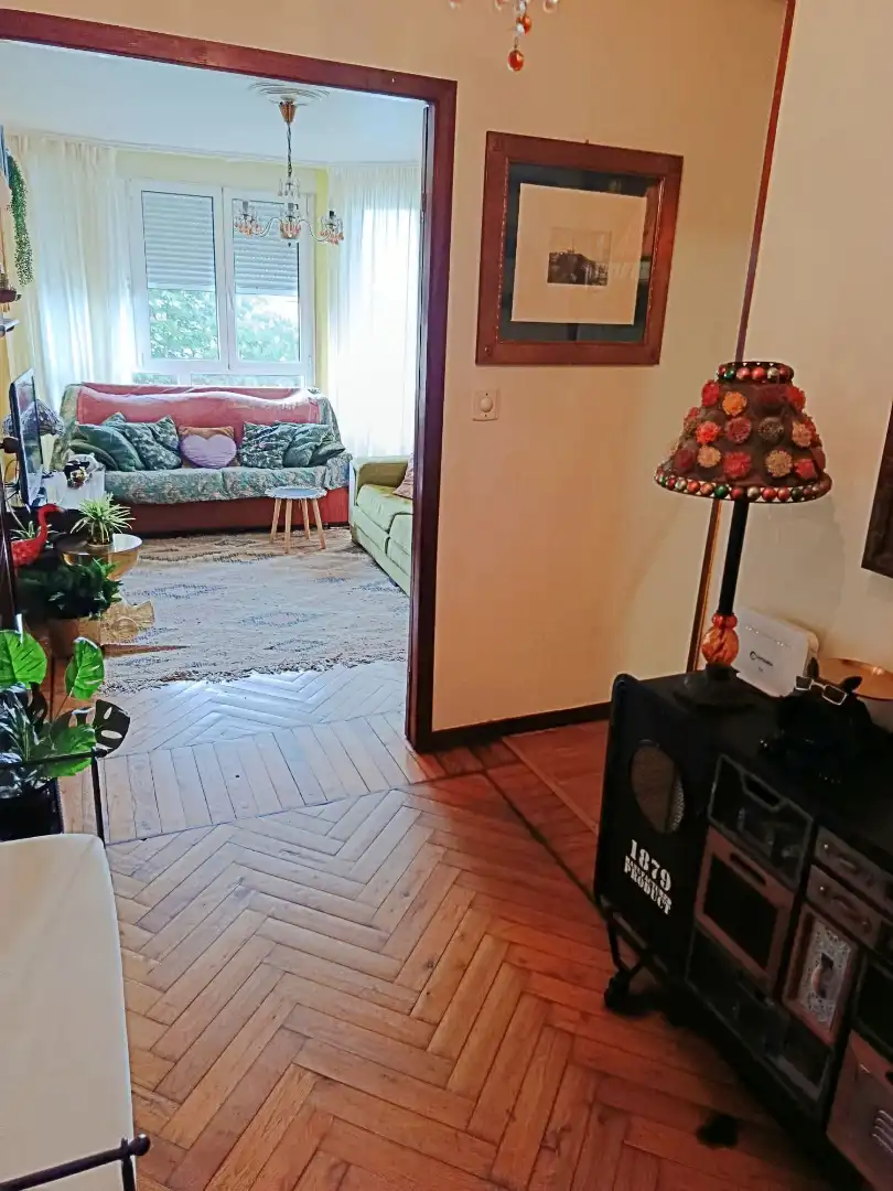 Sala d'estar de Pis en venda en Santander amb Parquet, Terrassa i Forn