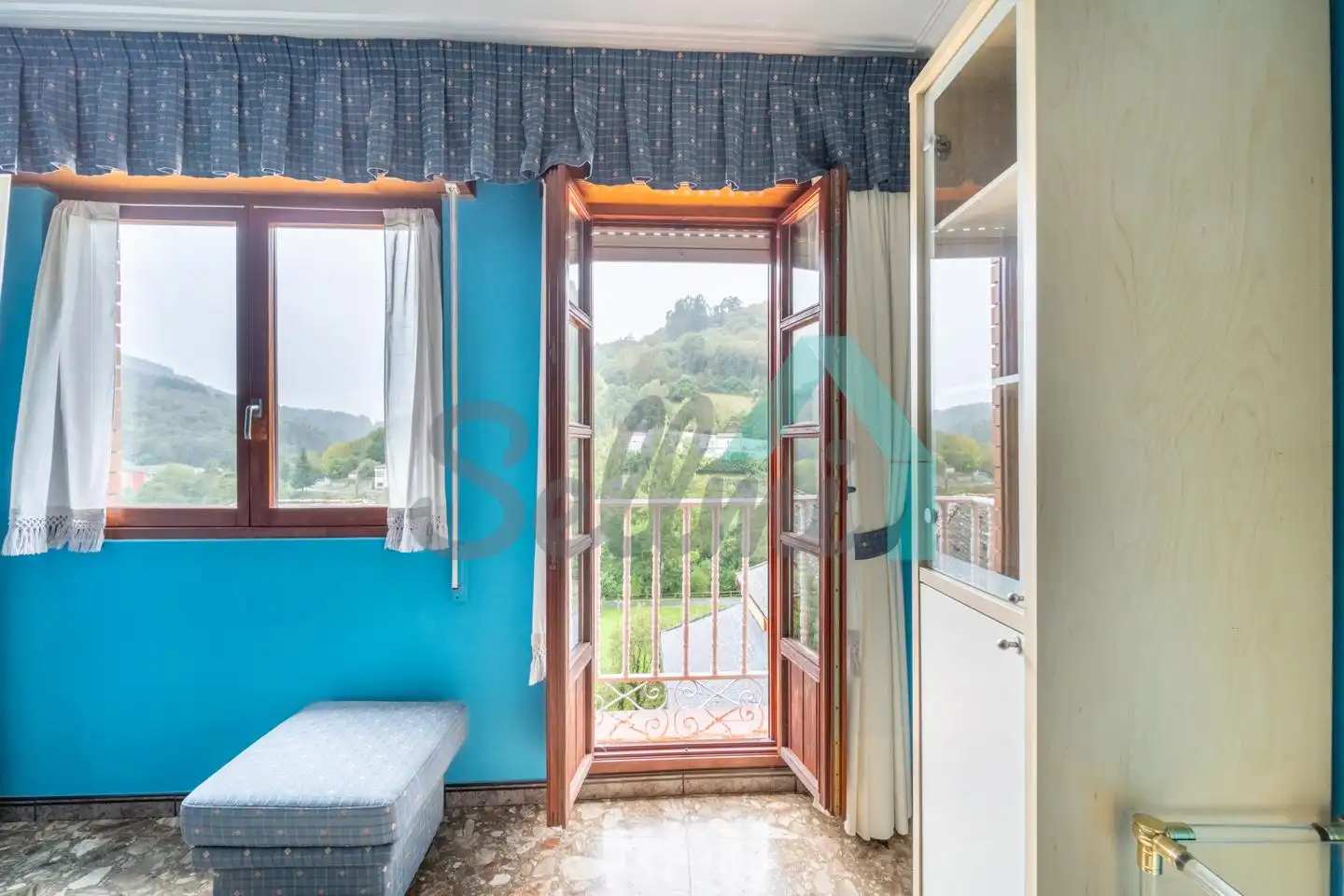 Balcony of Flat for sale in Allande  with Heating, Terrace and Storage room