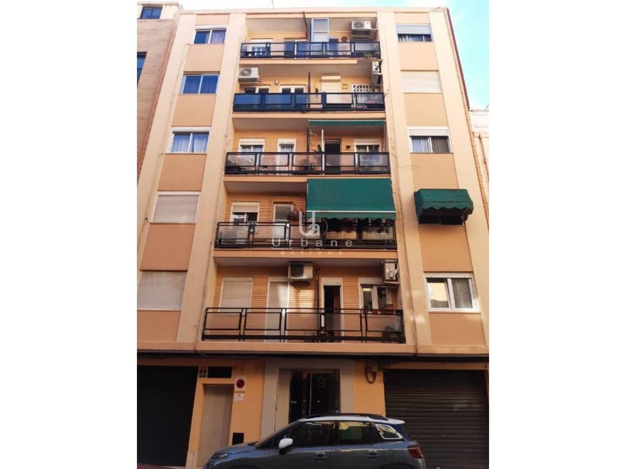 Exterior view of Flat for sale in  Valencia Capital  with Balcony