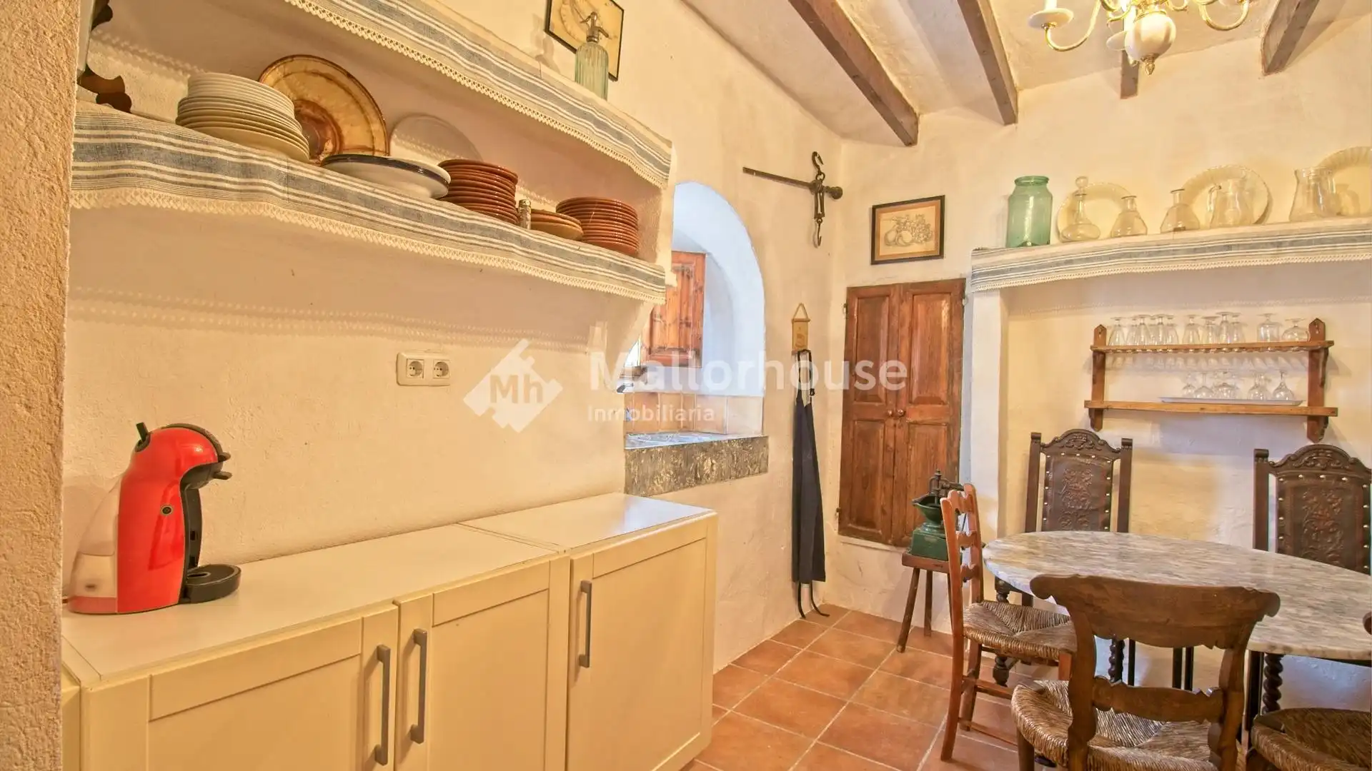 Kitchen of Country homes for sale in Ariany  with Air Conditioner, Private garden and Terrace