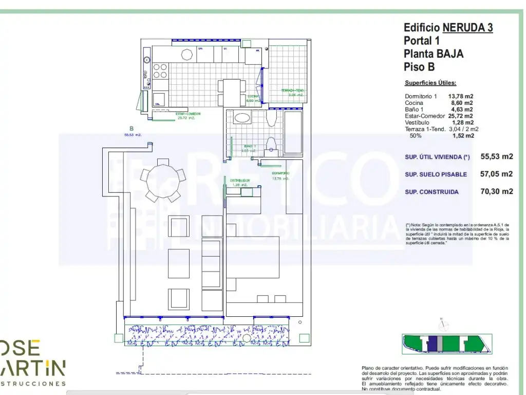 Apartament amb ascensor en venda a Villamediana de Iregua
