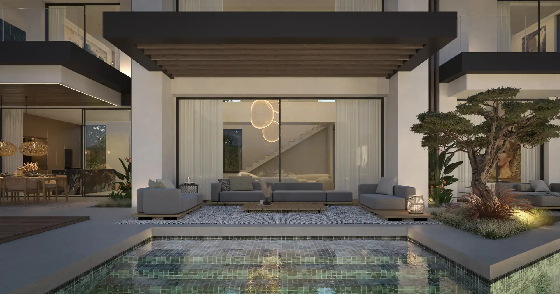 Terraza de Casa o chalet en venta en Marbella con Aire acondicionado, Calefacción y Jardín privado