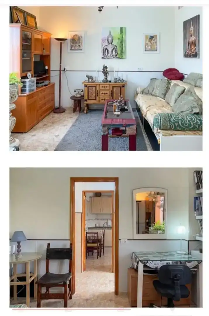 Sala d'estar de Casa o xalet en venda en Las Palmas de Gran Canaria amb Moblat, Rentadora i Balcó