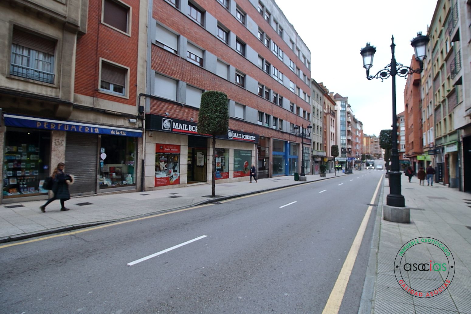 Exterior view of Flat for sale in Oviedo   with Heating and Parquet flooring